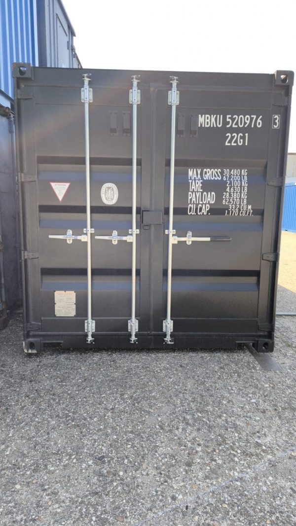 Seecontainer 20' (tiefschwarz)