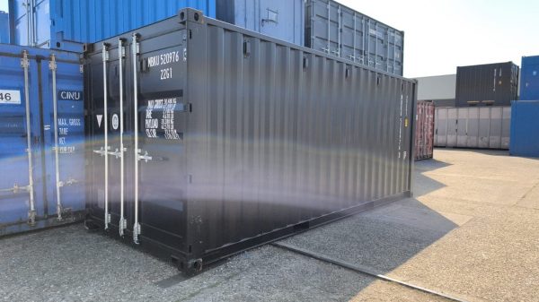 Seecontainer 20' (tiefschwarz)