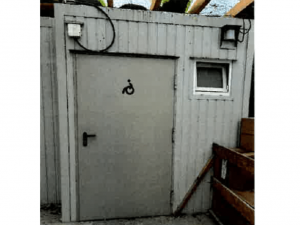 WC-Container Barrierefrei